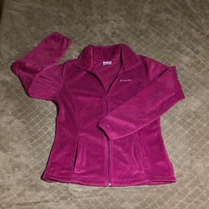Columbia Magenta Fleece Jacket